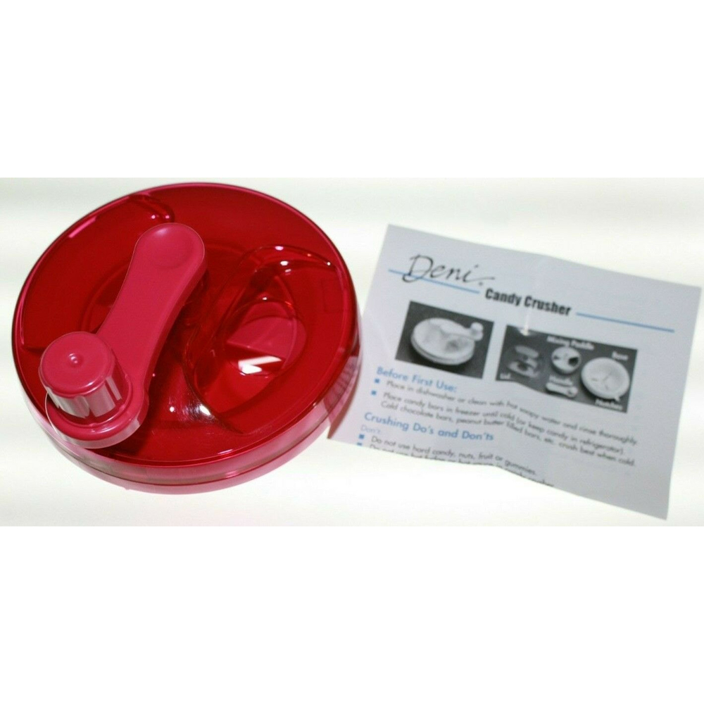 New Deni Candy Crusher Restaurant Equipment Raspberry Color New Complete - Picture 2 of 4